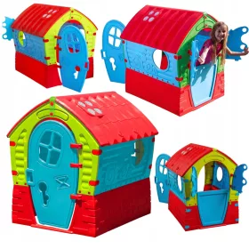   Градински контейнер - Пластмасова детска къща PalPlay 3 години +