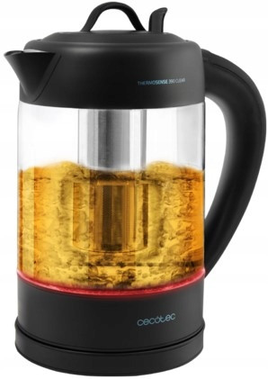  Електрическа кана Cecotec ThermoSense 390 2200 W 1.7 l черна