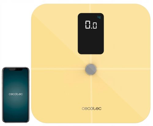  Персонален кантар Cecotec Surface Precision 10400, жълт