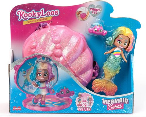  KookyLoos Mermaid - Coral - Кукла русалка
