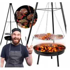   Градински огнища, скари - Градинска камина 50 см, дължина 50 см