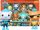  Комплект фигурки Moose Toys Octonauts Adventures on Land 8 бр.