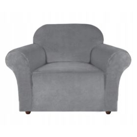   Капак за мебели - Калъф за фотьойл Ubieramy-meblech, сив