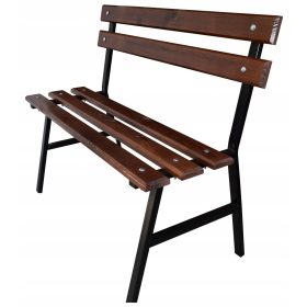   Пейка с метална облегалка 81 х 80 см