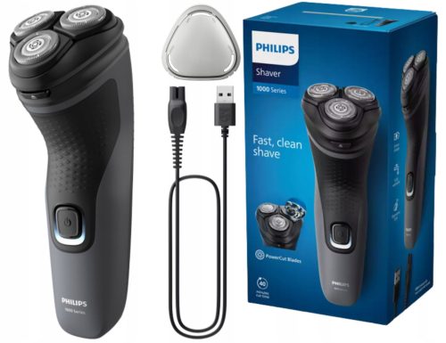  ВОДОУСТОЙЧИВА САМОБРЪСНАЧКА ТРИМЕР PHILIPS S1142/00 ДО 40 МИНУТИ 4D Flex