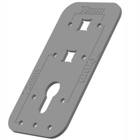   ШАБЛОН ЗА МОНТАЖ НА ДРЪЖКИ НА ВРАТИ 72мм