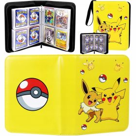    АЛБУМ CARD CLASSR SLIDER POKEMON BINDER ЗА 400 PIKACHU CARDS ПОДАРЪК