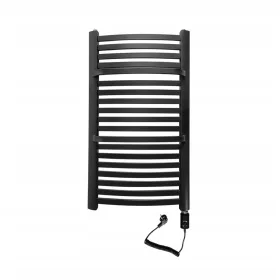   Електрически радиатор за баня Regnis 650 W 570 х 980 мм черен