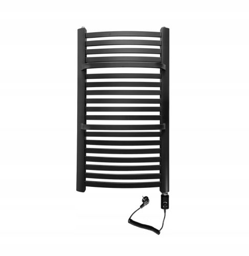 Електрически радиатор за баня Regnis 650 W 570 х 980 мм черен