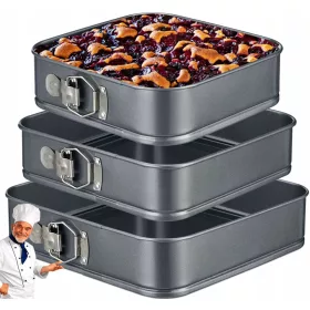   ПЛОЧКА ЗА ТОРТА ТАВА ЗА ПЕЧЕНЕ ФОРМА ЗА ПЕЧЕНЕ, КВАДРАТНА форма за торта