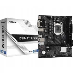    Дънна платка ASRock H510M-HDV/M.2 SE s1200 2DDR4 HDMI/DVI mATX