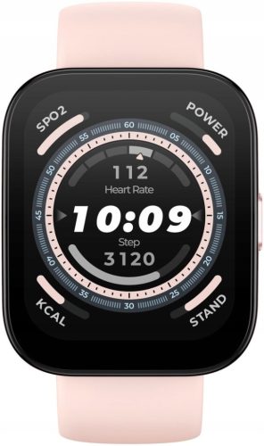  Amazfit Bip5 Пастелно розов смарт часовник 1.91" Bluetooth TFT GPS монитор за пулс 1.91"