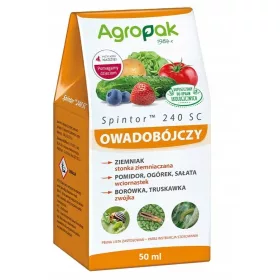   Препарат за растителна защита - SPINTOR 240 SC 50 ml wciornastek стрък Agropak