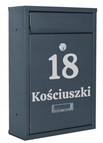  Gockowiak пощенска кутия нюанси на сивото