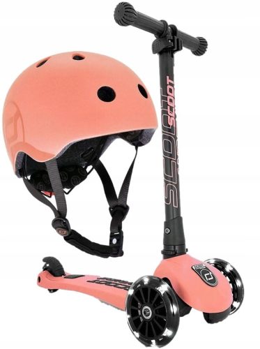  SCOOTANDRIDE Highwaykick Скутер + каска SM Peach