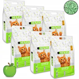    6x TOFU екологична тоалетна MAJA 2,5 кг Ароматизиран КОМПЛЕКТ