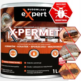    Препарат против дървесни червеи Construction Expert X-Permet 1л