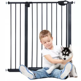    Готел парапет за врати, стълби, черен