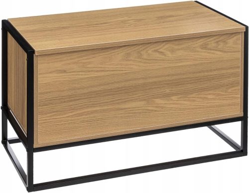 Кошница за дрехи - 5five Simple Smart Стоящ кош за пране, 60л, нюанси на кафяво и бежово