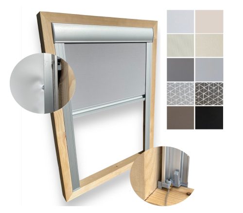 Ролетна щора на покрива - Покривни ролетни щори ROOF BLACKING BLINDS ЗА ПРОЗОРЦИ VELUX ROTO 60 см х 130