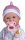  Кукла бебе с меко коремче, залъгалка и шише - La Baby - 40см