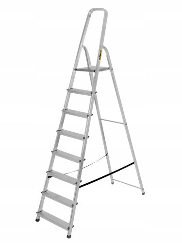 Стълба Drabest 3,6 м алуминий 1 х 8 до 125 кг