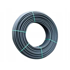   Части за градински машини - ПЕ поливна тръба 6 бара fi 20 РОЛКА 100м