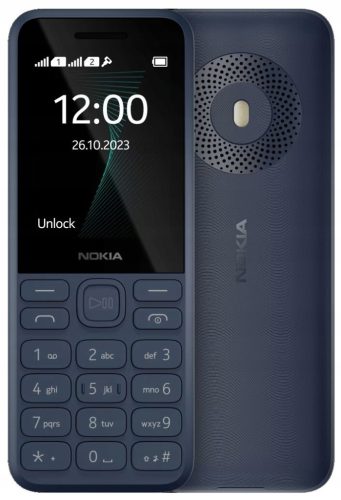  Мобилен телефон Nokia 130 4 MB / 4 MB 2G тъмносин