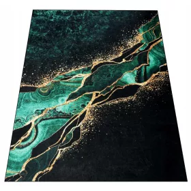   Противохлъзгащо килимче за баня Abstract Green Black Spar 01 50 x