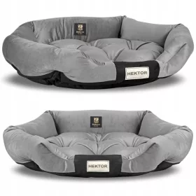    DOGctor SLEEP кошара за кучета нюанси на сивото 75 см х 50 см