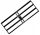 Гребло - Метално гребло Steel4home 90 x 30 см