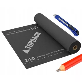  Покривна мембрана Topdach 50 x 1,5 x 1,5 mm 240 g/m²