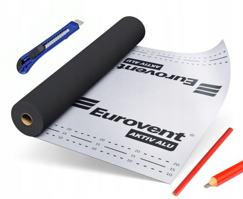 Пароизолационно фолио Eurovent 50 x 1,5 x 1 mm 110 g/m²