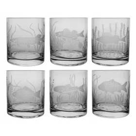   Коктейлна чаша - Art-Glass чаши за уиски 300 мл 6 бр.