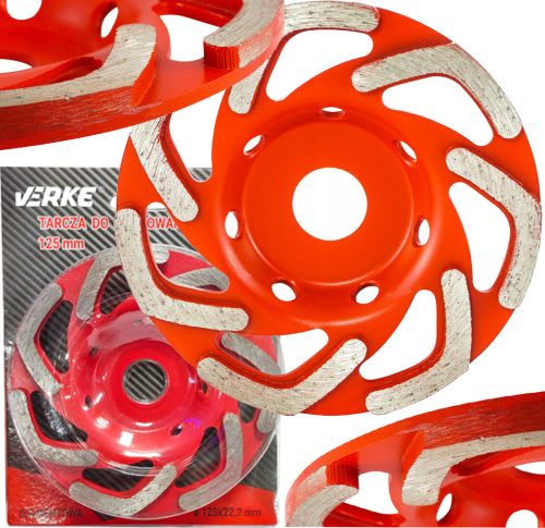  Verke V44205 Диск за шлайфане на бетон 125mm L