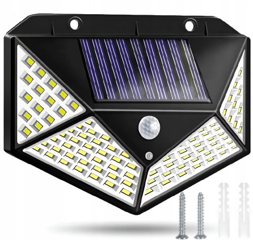 Улична лампа - Улична лампа 100 W 700 lm на соларно захранване