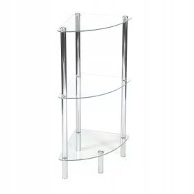    AWD Интериорен рафт за баня AWD02040012 сребрист