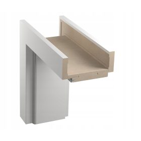   Пълна регулируема каса PafiPorta 100 - 140 мм бяла