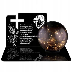   Соларна Лампа за Гроб с Вечен Пламък - Екологично и Издръжливо Решение