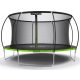 Батут Just Fun 12 фута 374 см PREMIUM BLACK