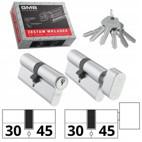   GMB КОМПЛЕКТ ВЛОЖКИ 45/30 + G45/30 САТЕНИРАН НИКЕЛ