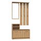  Шкаф за обувки TopEshop 85 x 160 x 24 см занаятчийски дъб
