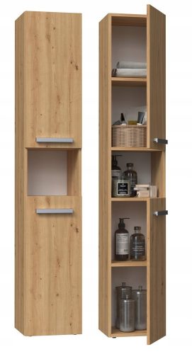  NEL Рафт за шкаф за баня & Artisan Oak