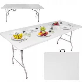   Градинска маса - Маса Goliat, пластмасова, правоъгълна, 180 x 75 x 75 см