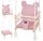 Градинска люлка - Детска люлка Wooden Velvet Teddy Bear 3in1 Dirty Pink