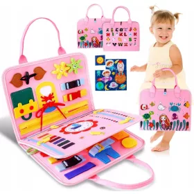    МОНТЕСОРИ ДЪСКА ЗА СЕНЗОРНА МАНИПУЛАЦИЯ ЧАСОВНИК МАТЕРИАЛ УЧЕБНО КАЧЕСТВО