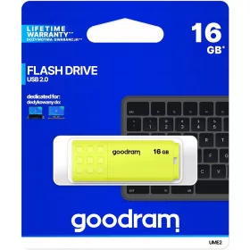    GOODRAM UME2-0160Y0R11 флашка 16 GB USB 2.0 жълта