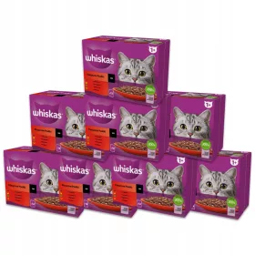    Whiskas мокра храна микс от вкусове 1,15 кг