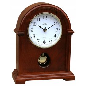   Часа - Каминен часовник JVD нюанси на кафявото 24 см