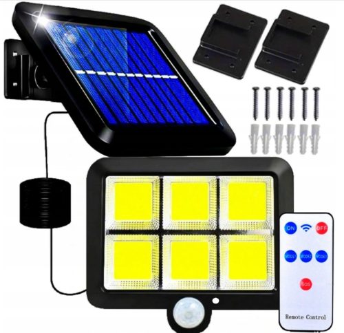  Улична лампа Solar Light 80 W 1200 lm на слънчева енергия